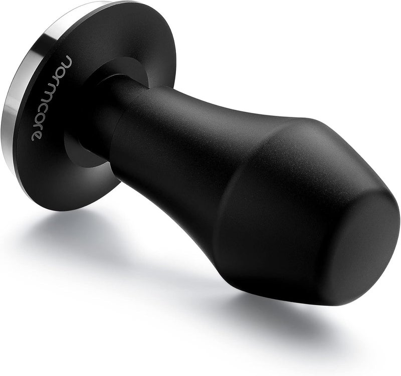 Normcore 58mm Coffee Tamper - V4 Spring-loaded Tamper with Stainless Steel Flat Base - 15lb / 25lb / 30lbs Replacement Springs - Anodized Aluminum Handle and Stand - Fits 58mm Standard Baskets - Image 3